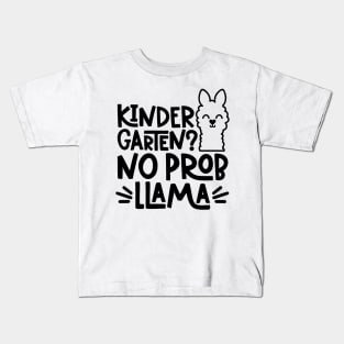 Kindergarten, No Problem Funny Kids Back to School Kids T-Shirt